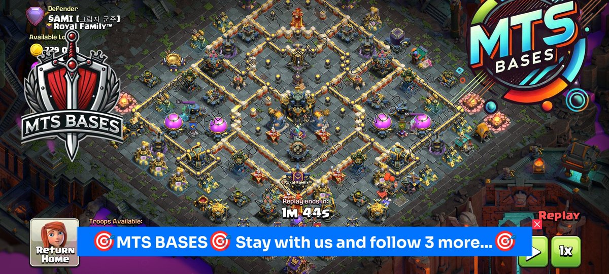 #mtsbases
Legend league bases🎁
1.marcos
link.clashofclans.com/en?action=Open…
2.Delo 026
link.clashofclans.com/en?action=Open…
3.Lars416
link.clashofclans.com/en?action=Open…
4. Sami
link.clashofclans.com/en?action=Open…
