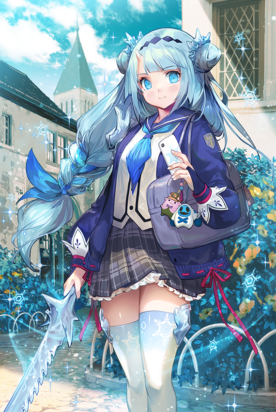 キャラクター紹介】 《Y.G.506》六花の女生徒 ミユキ(CV： #立花理香