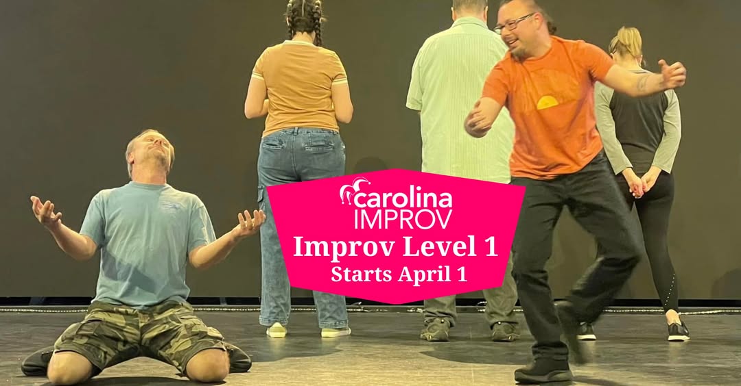 CarolinaImprov's tweet photo. 🤣 Last chance to act a fool! - https://t.co/sWXv67GS5k https://t.co/jeFOvIV2Gy