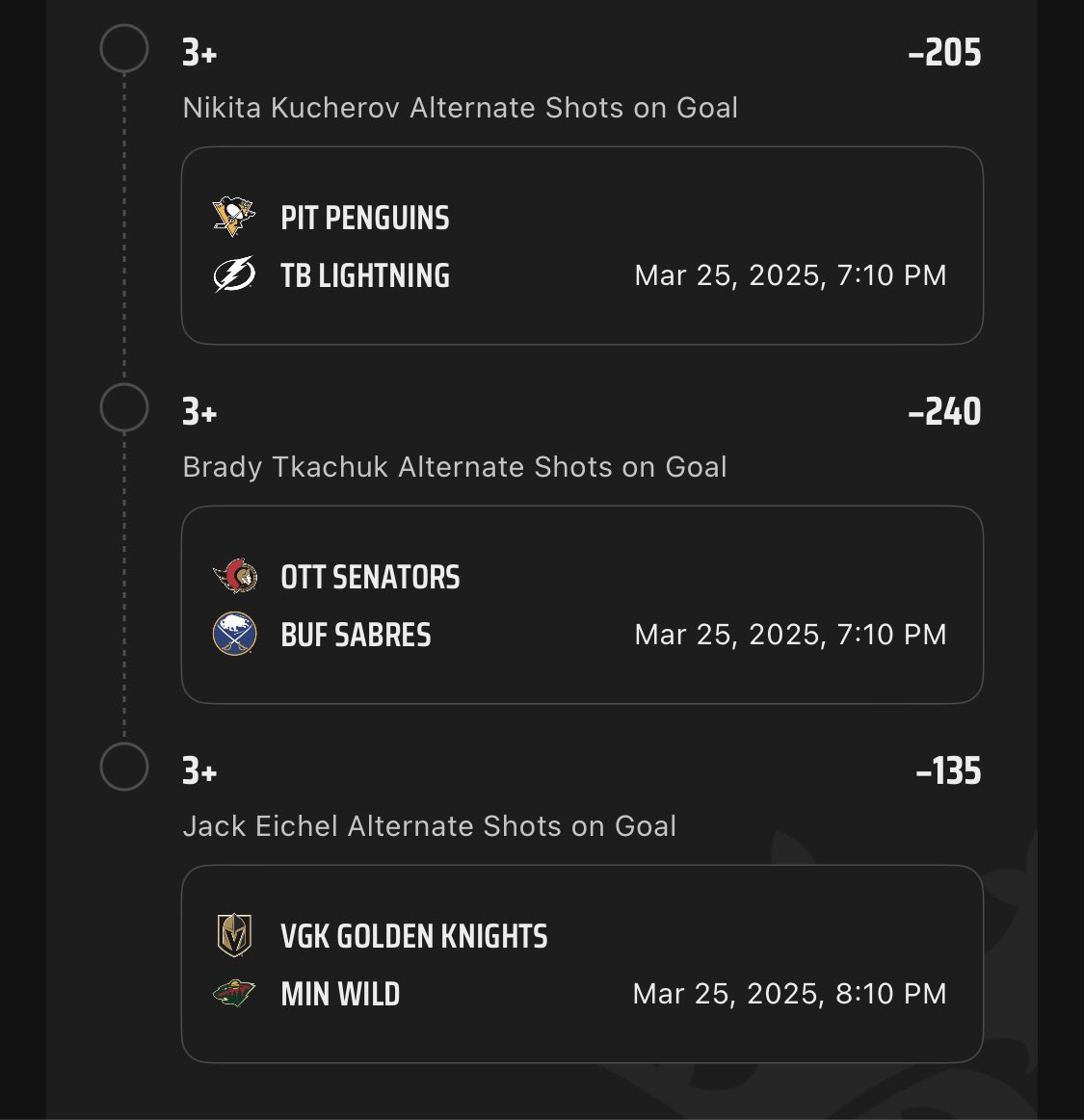 Aidooonic's tweet photo. Tkachuk ✅
Eichel ✅
Kucherov 😔

Kucherov hooks us with 2 missed shots in a blowout. https://t.co/Qrbi0kxYJe