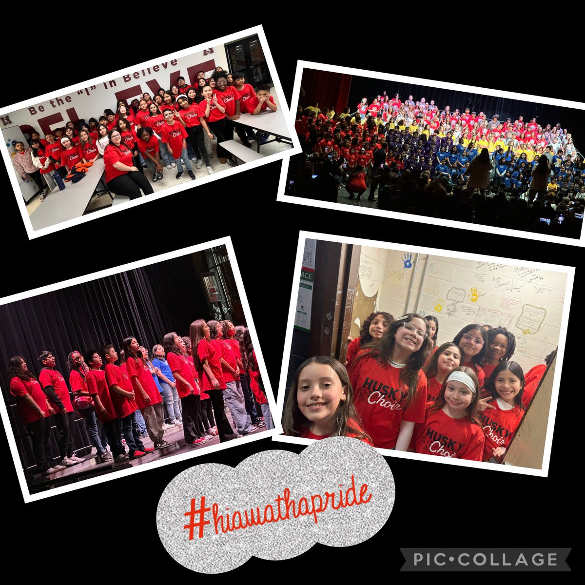D100 Choir Concert did not disappoint! The students are all so talented. Proud of our Husky Choir! #hiawathapride #d100inspires