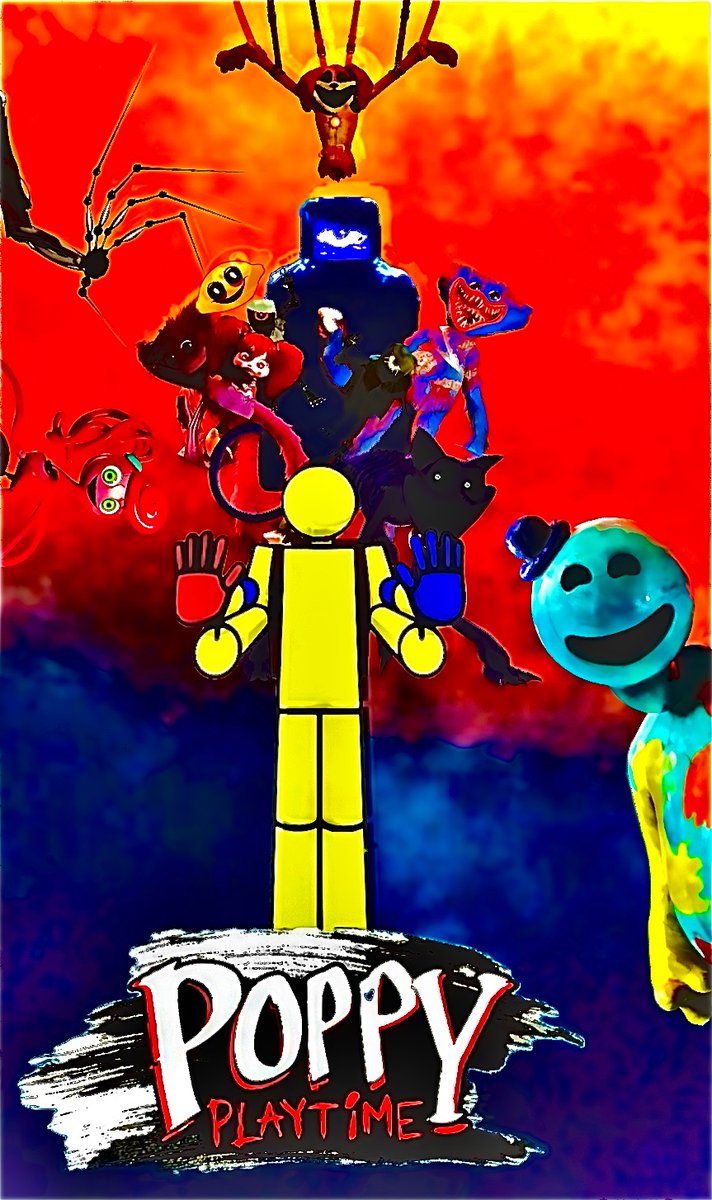 Poppy Playtime Poster! (Took a While to make)