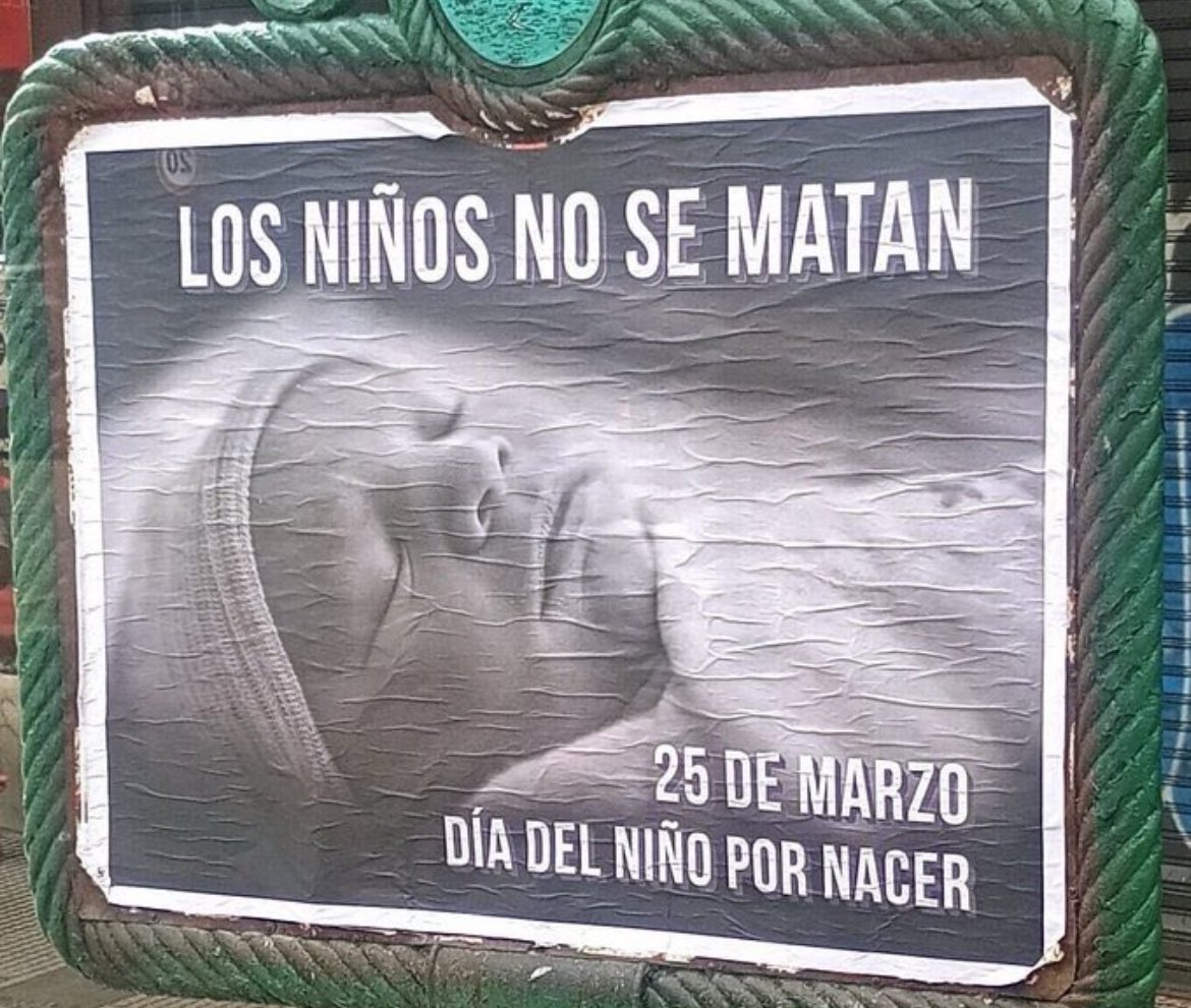 “Día del niño por nacer “
#ArgentinaEsProvida