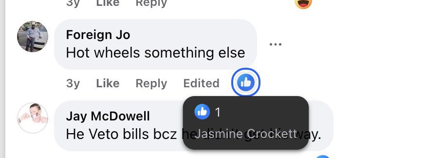 Crockett liked a post calling Greg Abbott "hot wheels" in 2021 - a year before any bussing. Crockett is lying.
