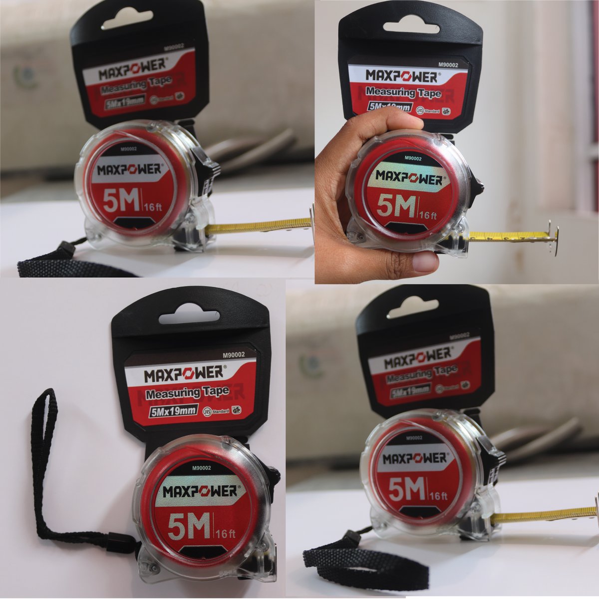 hotech_ms's tweet photo. BARU! Meteran 5 meter Transparan dari MAXPOWER – Akurat, Kuat, Andal! 🔴  🔥 Hadir dengan desain lebih tangguh dan presisi tinggi untuk segala kebutuhan pengukuran Anda. Dilengkapi dengan fitur canggih untuk kenyamanan maksimal! https://t.co/CsnBPoCOTy