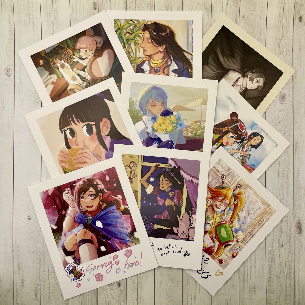 Ace Attorney Women Zine 🌷 Project Complete! tweet media