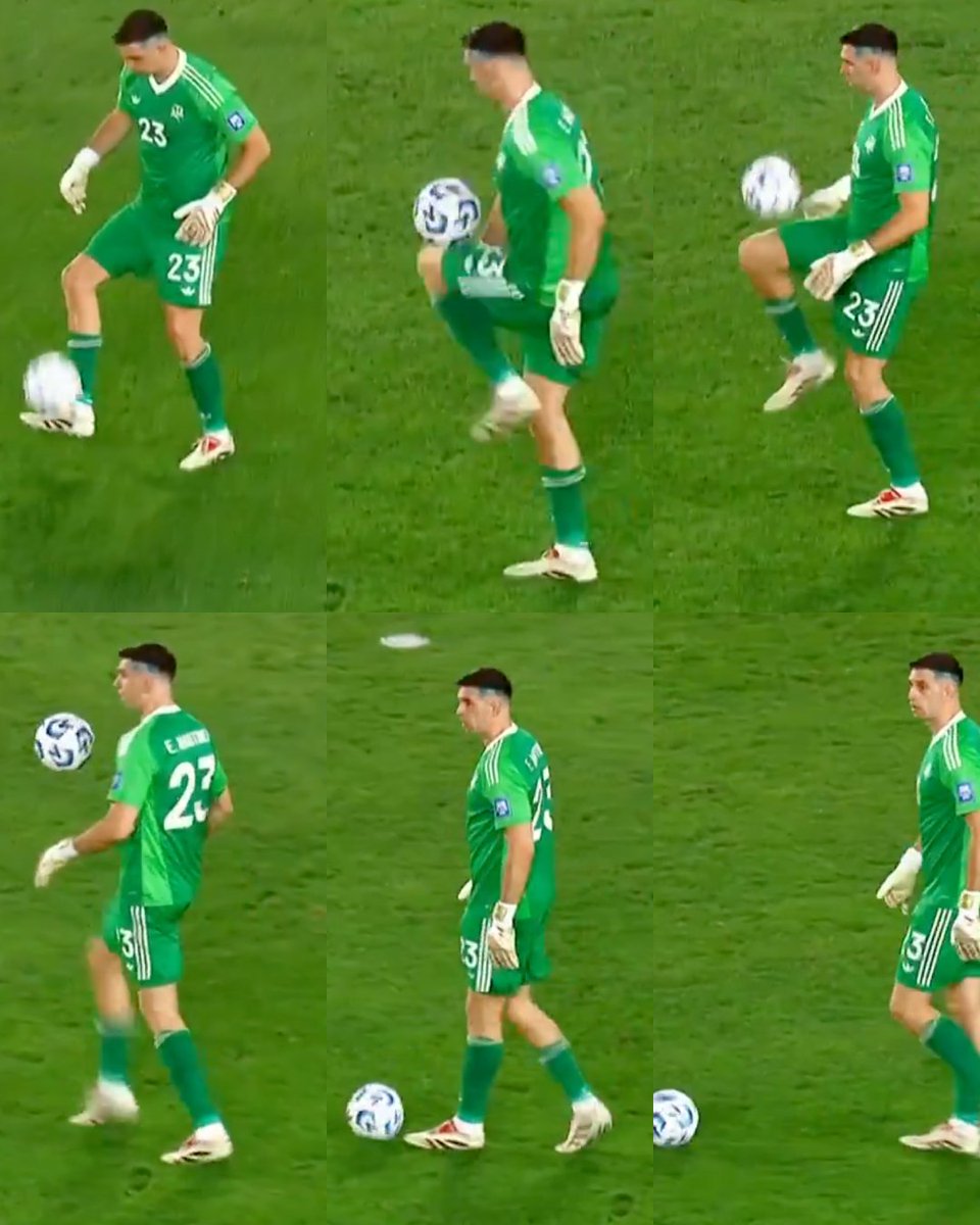 Pasó. Realmente sucedió. El Dibu Martínez se puso a dominar la pelota en pleno Superclásico ante Brasil. La goleada es icónica. La secuencia es histórica. EL BAILE ES LEGENDARIO.