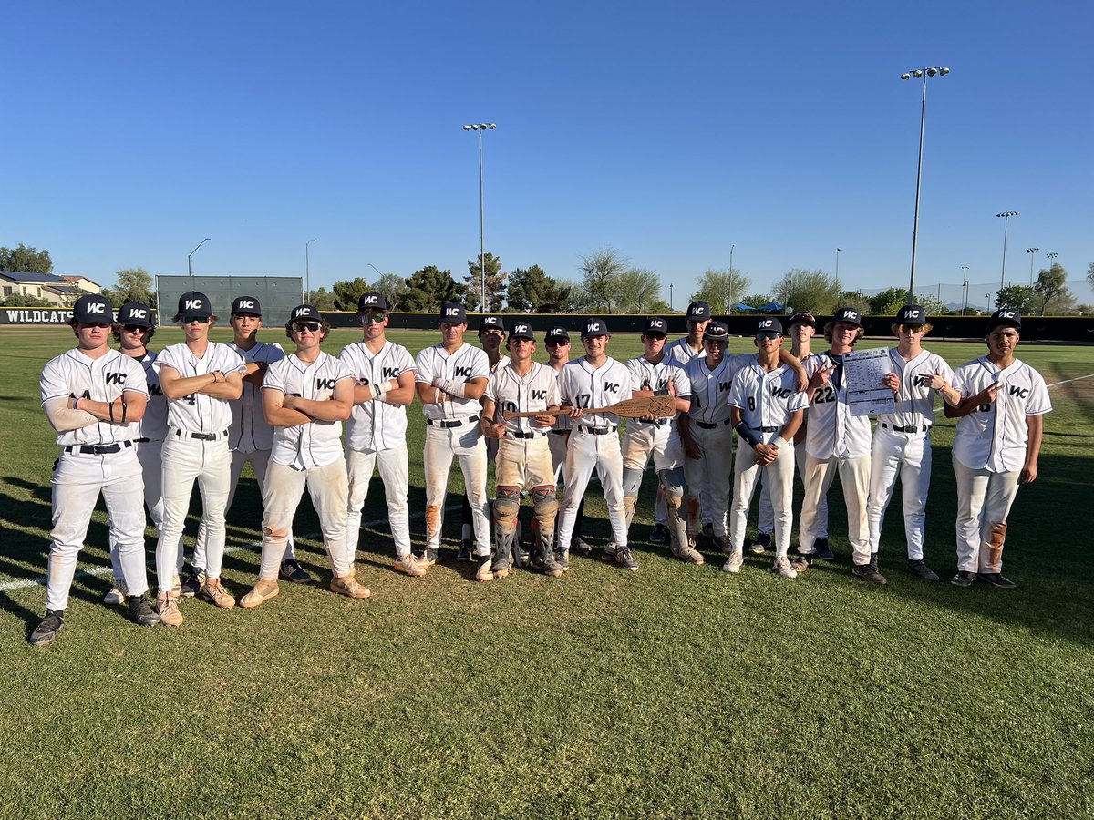 Wildcats win!! <a href="/KjKovaly/">KJ Kovaly</a> was on point tonight going 7 IP CG SO 2H on 76 pitches in this pitchers duel. Great job young man!