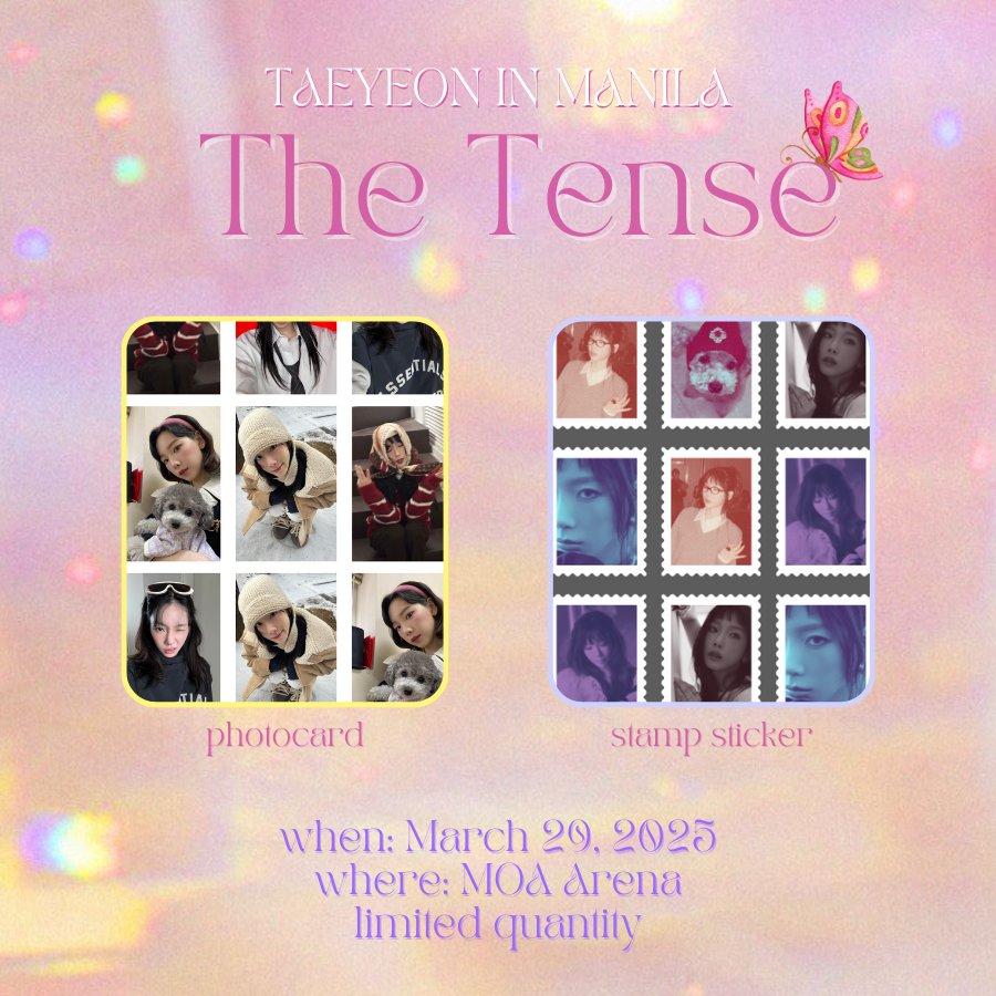 tatlongbeebe's tweet photo. 💜Taeyeon in Manila💜
The Tense | fan support

💌 photocard
💌stamp sticker

limited quantity only

March 29, 2025 | MOA Arena

#TAEYEON_TheTENSE_in_MANILA #TAEYEON_TheTENSE #TAEYEON #태연 https://t.co/c4rvEPId3D