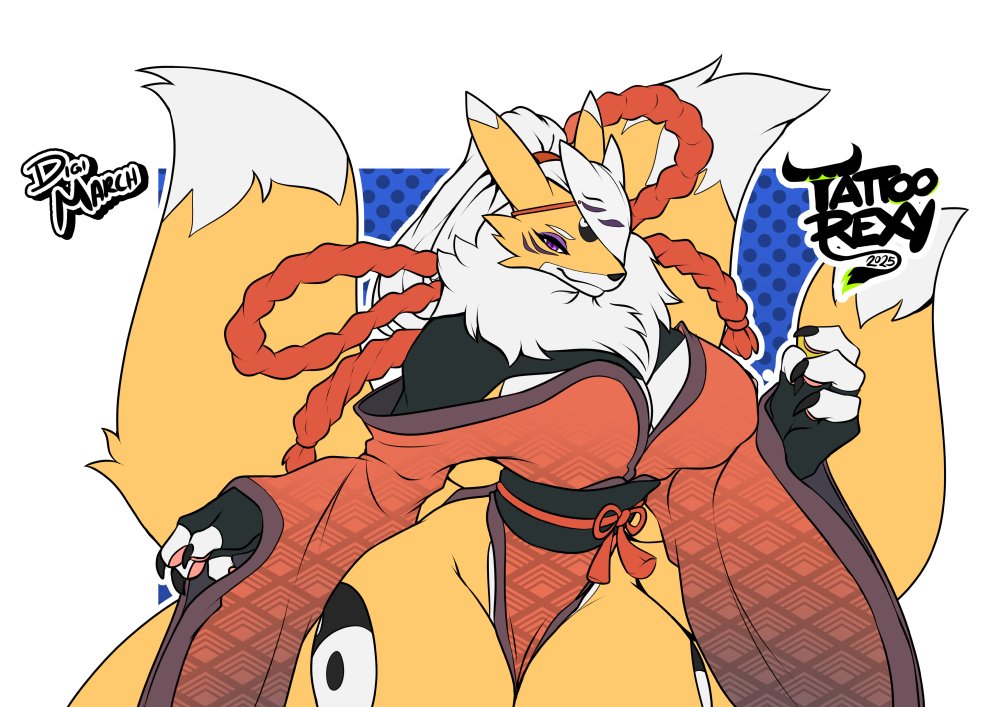 Day Twenty five of Digimarch!

Shine Maiden Kyubimon