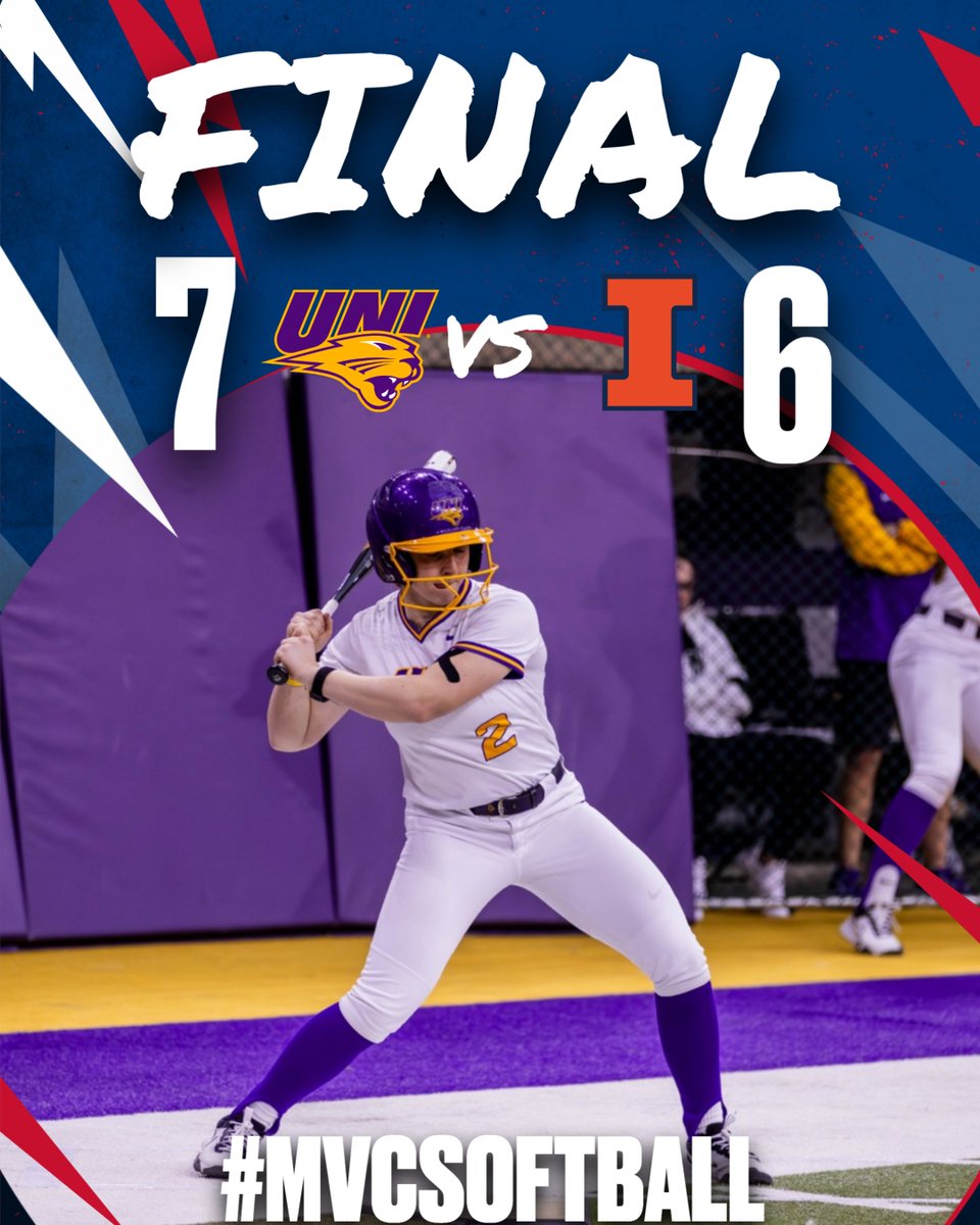 UNI WINS IN EXTRAS‼️

<a href="/UNISoftball/">UNI Softball</a> defeats Illinois in the eighth inning‼️

#MVCSoftball