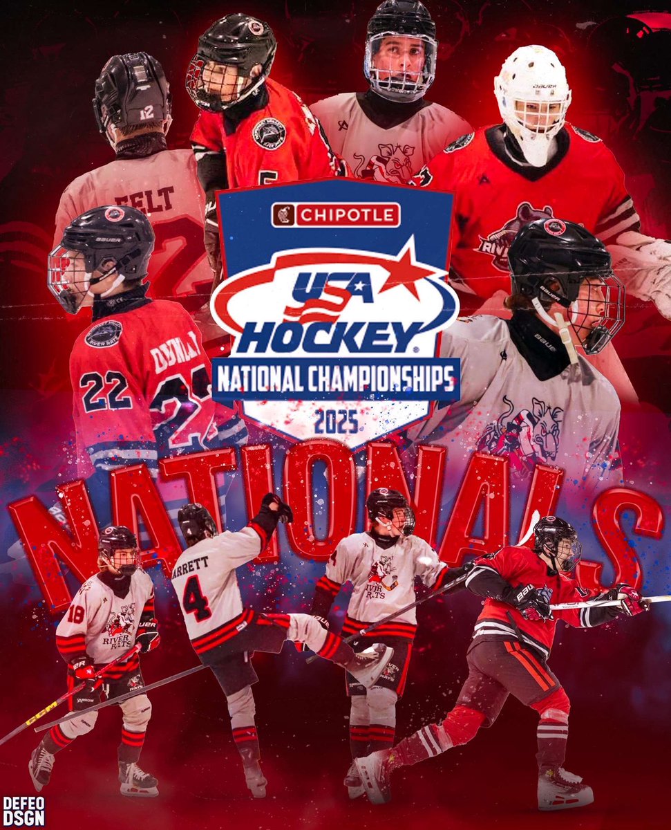 14s are back at it in ⁦<a href="/usahockey/">USA Hockey</a>⁩ Nationals, a week from today in Michigan!
