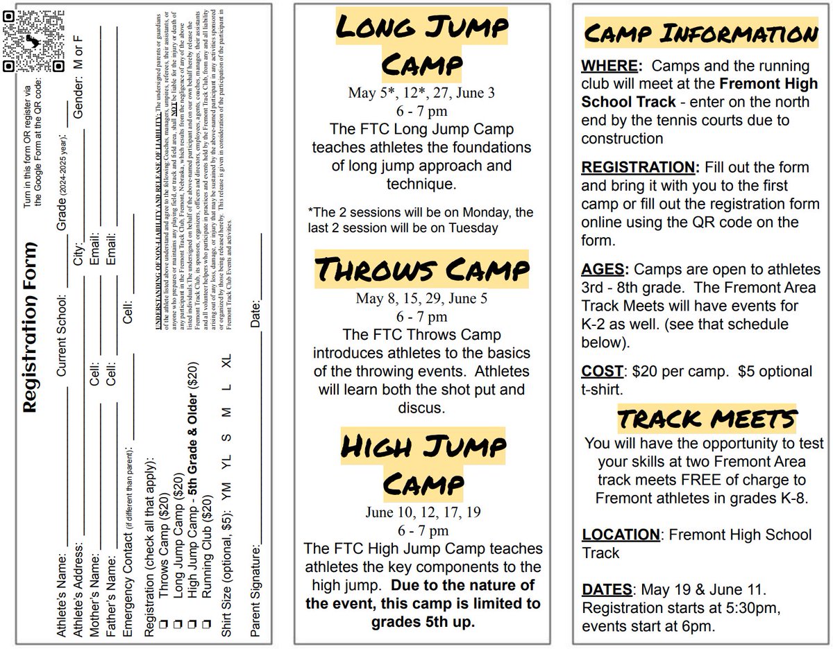 Fremont Track Club tweet media