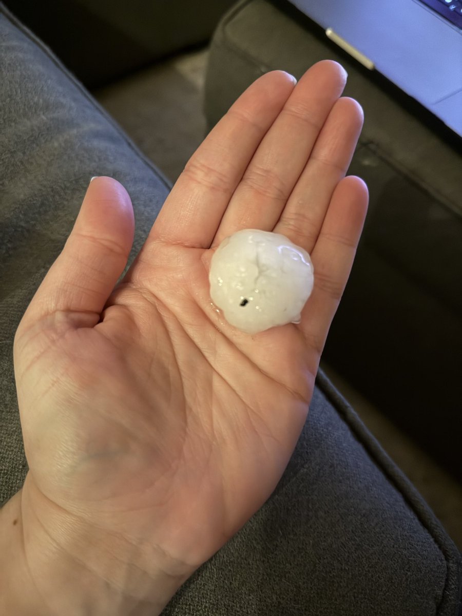 This just fell from the sky in Allen Texas!!!! <a href="/TxStormChasers/">Texas Storm Chasers ⚡</a>
