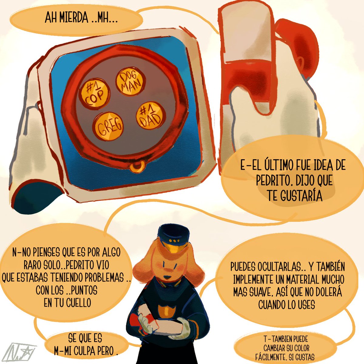 Mora_postmortem's tweet image. Pt.2 "Costuras " 

la versión traducida para ustedes  perros amsntes del blfoundfamilyfurro más famoso de mi planeta interior AAAAAH❤️❤️💞💞

#dogmanxpetey #dogman #Peteythecat #petey