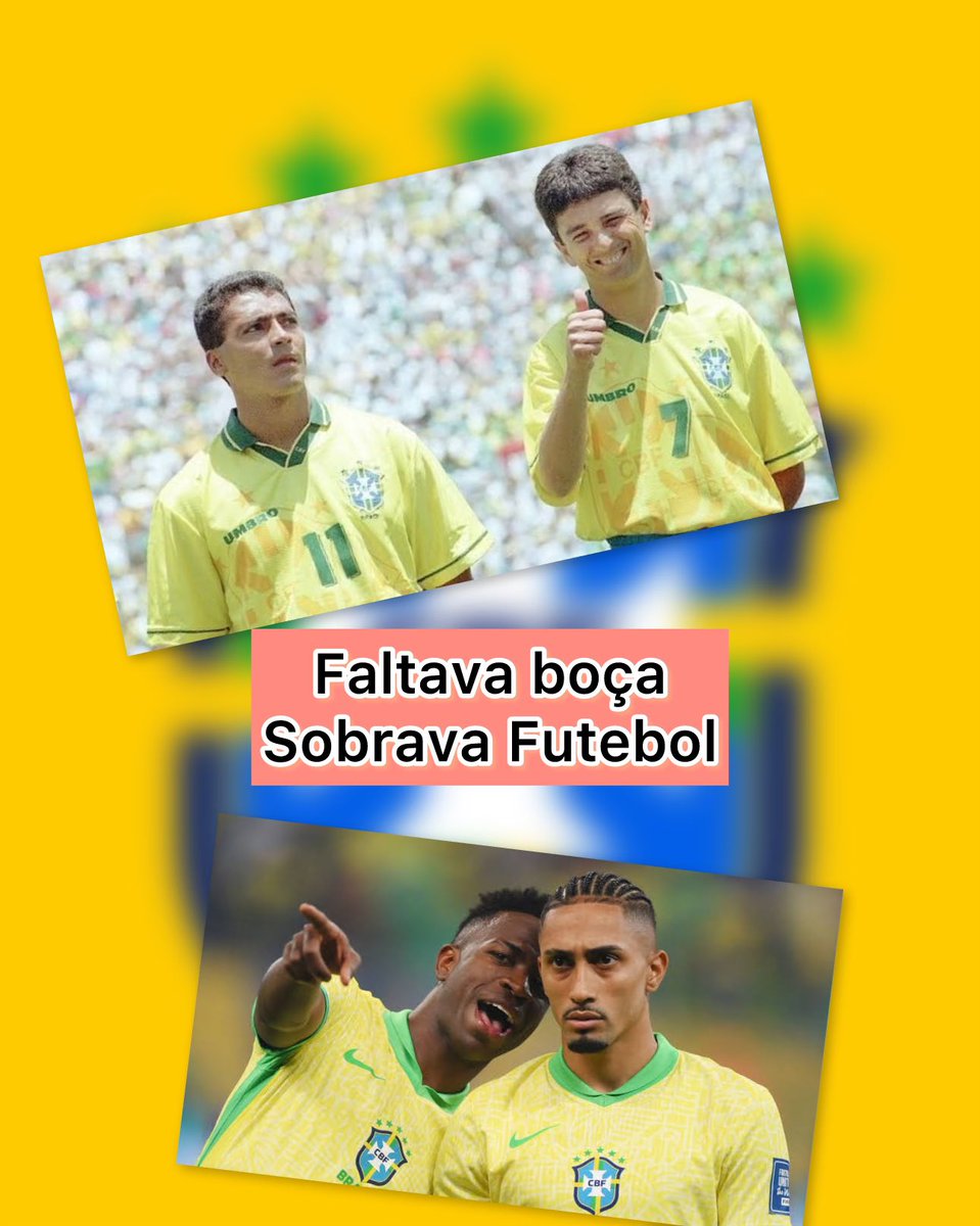 Fcnaweb's tweet photo. E hj?
#vergonha #SelecaoBrasileira #CBF https://t.co/VaguVDJHLD