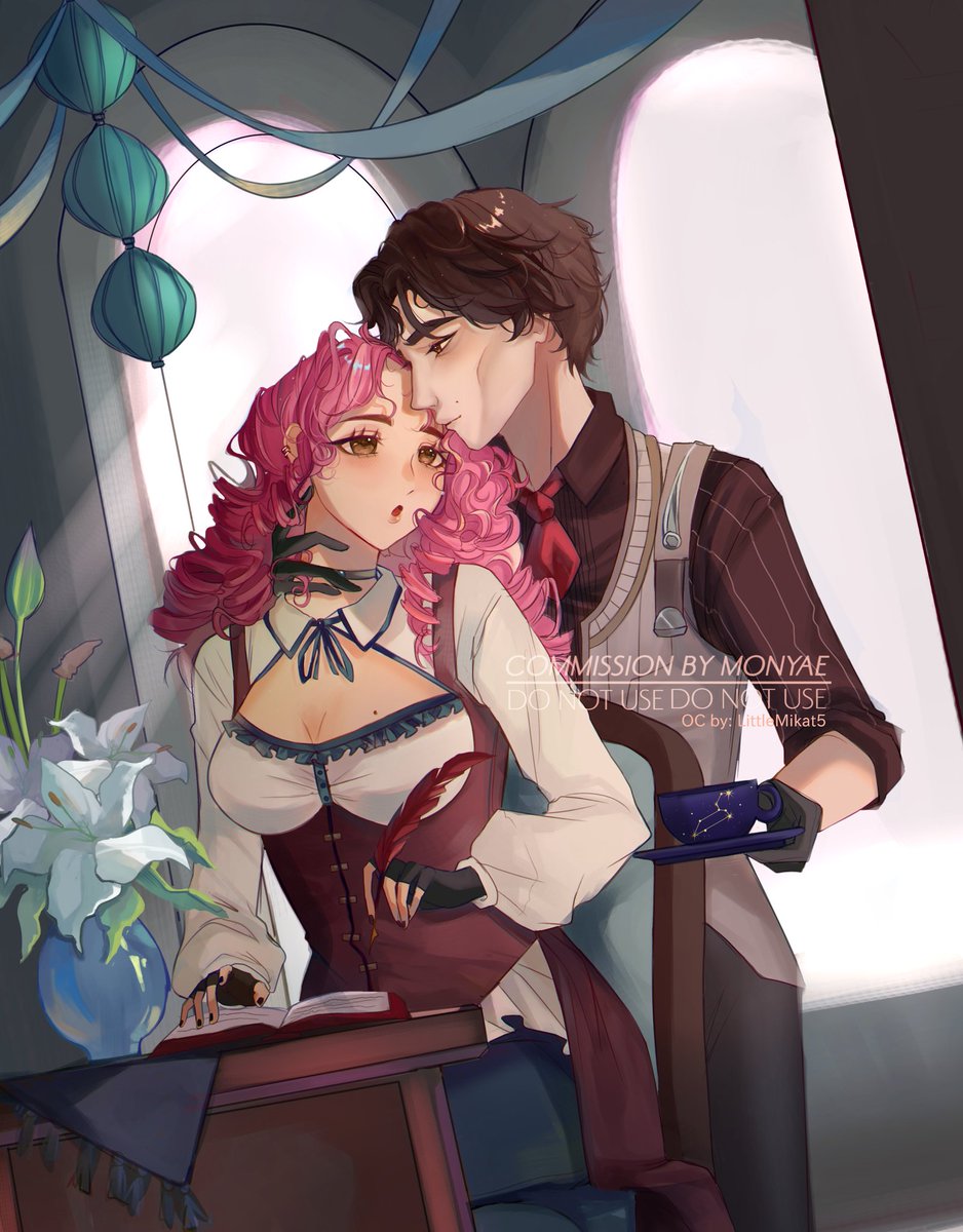 Monn_Yae's tweet photo. @bearlystrewburi Thank you so much for hosting! These are the latest couple comms I did 💗. https://t.co/MauUKwwRnO