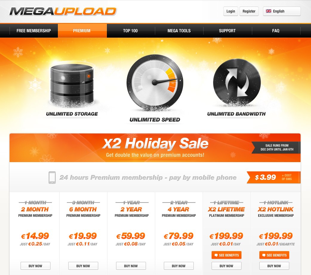 MrAxelStone's tweet image. NOSTALGIC NET: Buying a MegaUpload Lifetime sub for €200 in December 2011 only for the site to get shut down by the FBI in January 2012. #MegaUpload