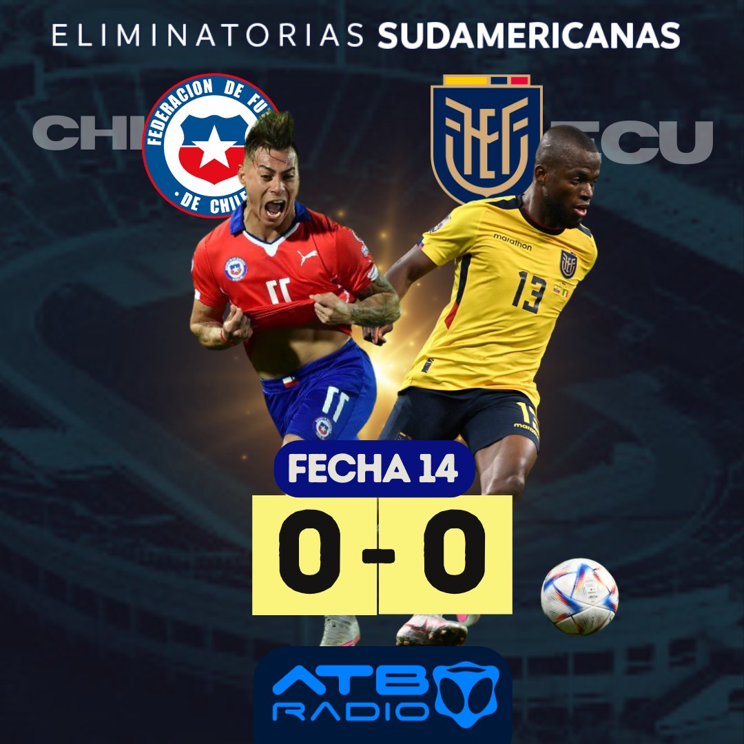 Resultados de la última fecha de las #EliminatoriasSudamericanas.
#ATBRadio #ATB #radio #fypシ #parativiral #Mundial2026