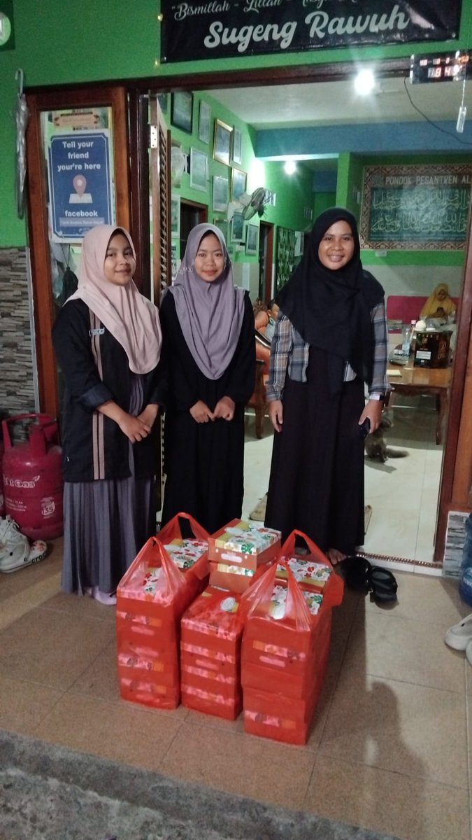 anggitnsp's tweet photo. Alhamdulillah kiriman buka Panti Asuhan Darun Najah
Santan gang dua no 19 , Maguwoharjo, Depok, Sleman, Yogyakarta

08157959229

Anak asuh putri 54 putra 24 semua tinggal dan bersekolah dari panti dibiayai dr donasi zakat sedekah donatur https://t.co/O7auqCfw0A