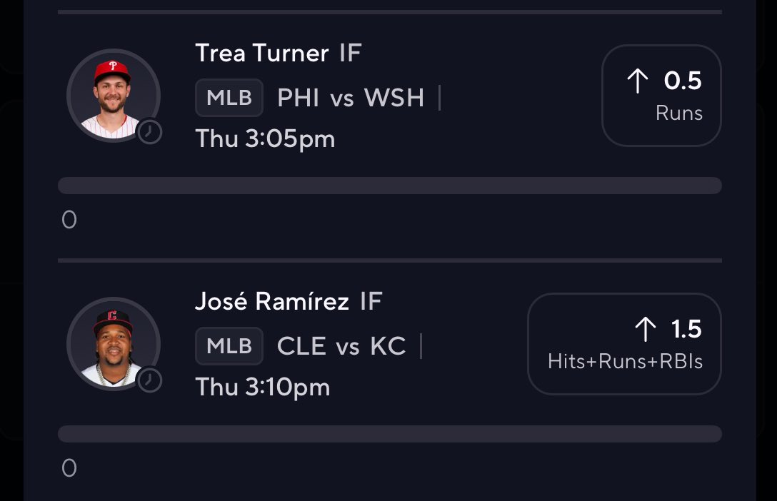 First Slip of the year! #prizepicks #mlb