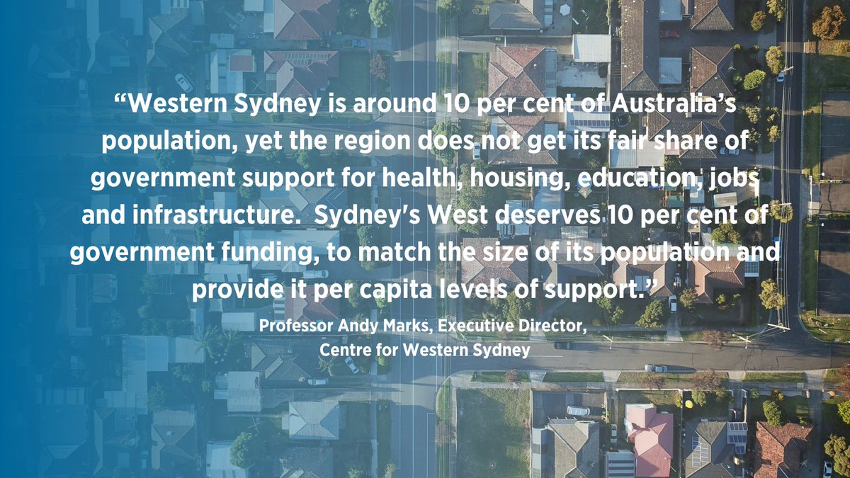 Western Sydney University (@westernsydneyu) on Twitter photo The <a href="/westsydu_cfws/">Centre for Western Sydney</a> welcomes the Federal Budget’s cost-of-living relief, infrastructure investment, and housing initiatives but calls for a fairer share of funding to support Western Sydney’s growing population and economic potential.
Professor Andy Marks highlights that Western The <a href="/westsydu_cfws/">Centre for Western Sydney</a> welcomes the Federal Budget’s cost-of-living relief, infrastructure investment, and housing initiatives but calls for a fairer share of funding to support Western Sydney’s growing population and economic potential.
Professor Andy Marks highlights that Western
