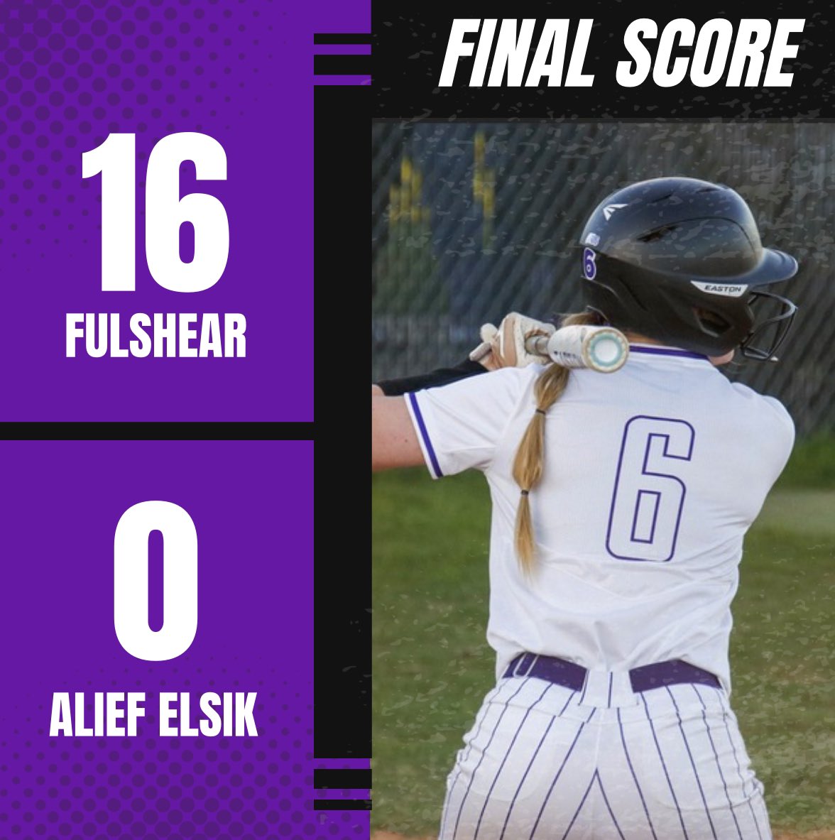 Lady Chargers advance to 4-0 in district!! 
Brinley Jones had a wonderful performance on the mound! 

Last game of the first round of district is Friday 3/28 vs. Foster! 
Come out and pack the stands for a great game! 💜🥎🖤 
Go Chargers!