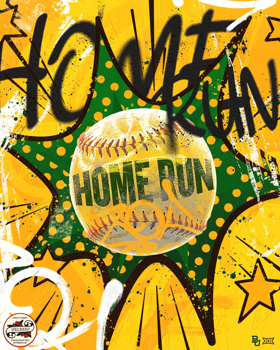 CALEB BERGMAN PINCH HIT HOME RUN, THE FIRST OF HIS CAREER!!!!!!! 💣

Bot 7 | Baylor 13, UTA 4 

#SicEm 🐻⚾️ | #Together