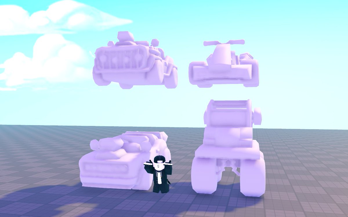 Crilos_DVD's tweet photo. Some old models Go karts💨

| #Robloxdev | #Roblox | #RobloxArt | https://t.co/KBrPcA9FFr