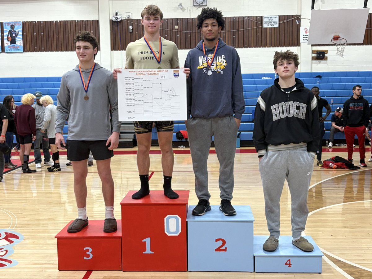 ColtonBogan's tweet image. Incredibly grateful to wrap up another successful wrestling season. Finished with 36 wins, regular season conference champion, conference tournament champion, regional champion, and 4A North Carolina State Placer (6th).
@Prov_Football @Coachward1 @CoachOsbey