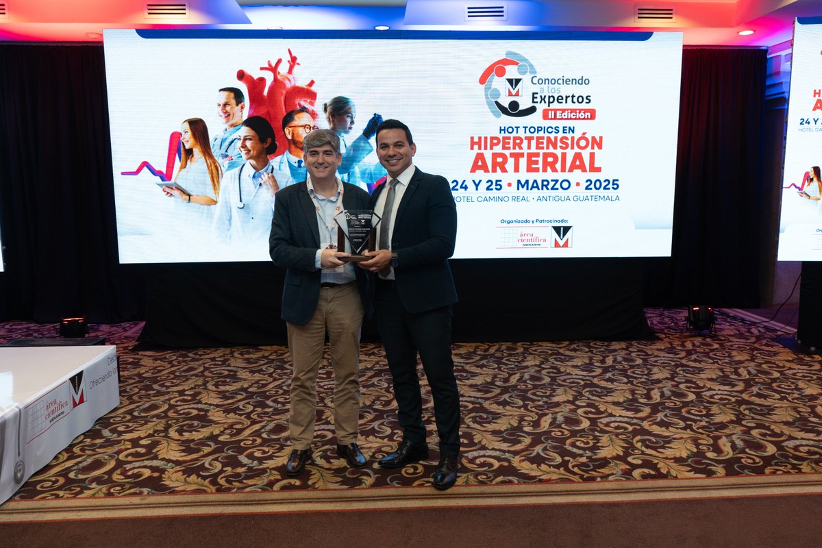 MenariniCA's tweet image. 🔚 Finalizamos con éxito la II Edición de "Conociendo a los Expertos en Hipertensión Arterial".
Gracias a los participantes y expertos por contribuir a mejorar la salud cardiovascular de los pacientes.
#ConociendoaElExperto #GrupoMenarini #HipertensiónArterial #EventoSalud