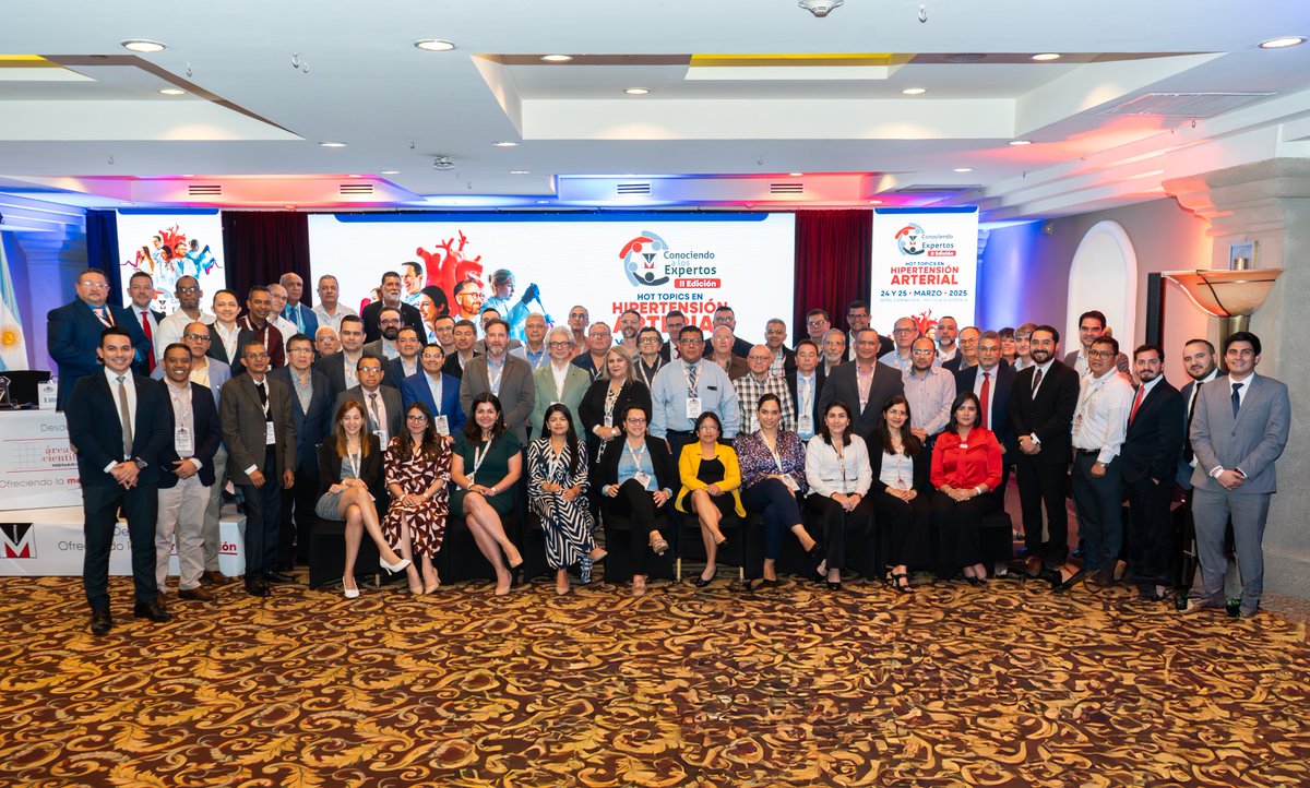 MenariniCA's tweet image. 🔚 Finalizamos con éxito la II Edición de "Conociendo a los Expertos en Hipertensión Arterial".
Gracias a los participantes y expertos por contribuir a mejorar la salud cardiovascular de los pacientes.
#ConociendoaElExperto #GrupoMenarini #HipertensiónArterial #EventoSalud