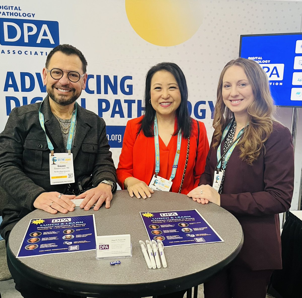 Meredith Herman, DO (@meredithkherman) on Twitter photo Reporting live from <a href="/dpatweet/">The Digital Pathology Association</a> with <a href="/DrBuiPathology/">Dr. Bui Pathologist๐ผ</a> & Dr. Lujan to share #digpath #PathX
Students, residents, pathologists, join us: digitalpathologyassociation.org
Be a part of various committees! Apply today ๐ฌ
<a href="/OhioStatePath/">OhioStatePath</a> <a href="/UMichPath/">Michigan Pathology</a> <a href="/TheUSCAP/">USCAP</a> Reporting live from <a href="/dpatweet/">The Digital Pathology Association</a> with <a href="/DrBuiPathology/">Dr. Bui Pathologist๐ผ</a> & Dr. Lujan to share #digpath #PathX
Students, residents, pathologists, join us: digitalpathologyassociation.org
Be a part of various committees! Apply today ๐ฌ
<a href="/OhioStatePath/">OhioStatePath</a> <a href="/UMichPath/">Michigan Pathology</a> <a href="/TheUSCAP/">USCAP</a>