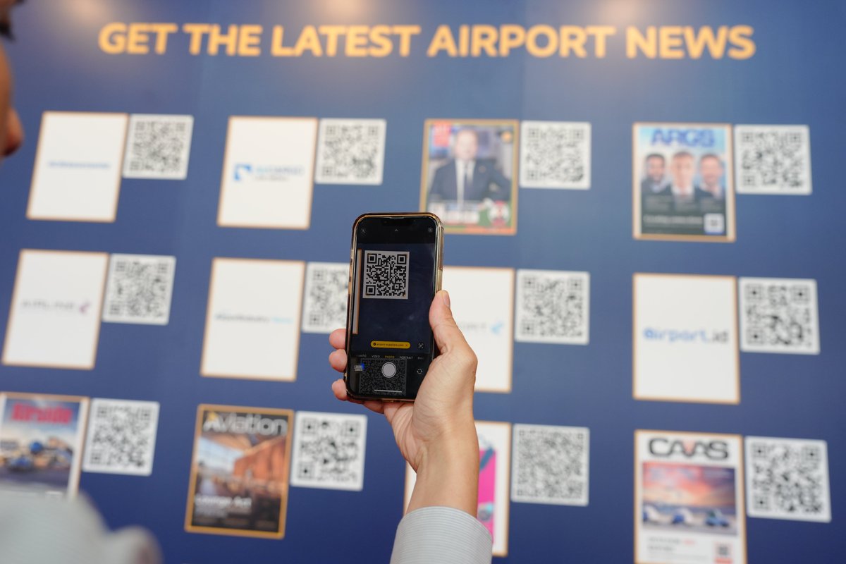 Explore our media partners' magazines anytime, anywhere! 📖✨ Simply scan the QR code at the media board with your phone and start reading on the go.

A big thank you to our media partners for their support in making #IASEA25 a success!

#interairport #IASEA