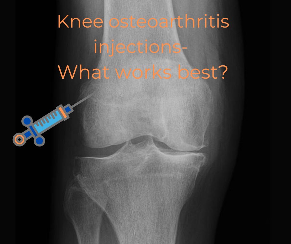 MSK_Australia's tweet image. 💉 Knee Osteoarthritis Injections – What Works Best?

From corticosteroids to hyaluronic acid and platelet-rich plasma (PRP), we break down the latest evidence on what actually helps!

Read our latest blog to learn more: 👉 mskaustralia.com.au/blog/knee_arth…