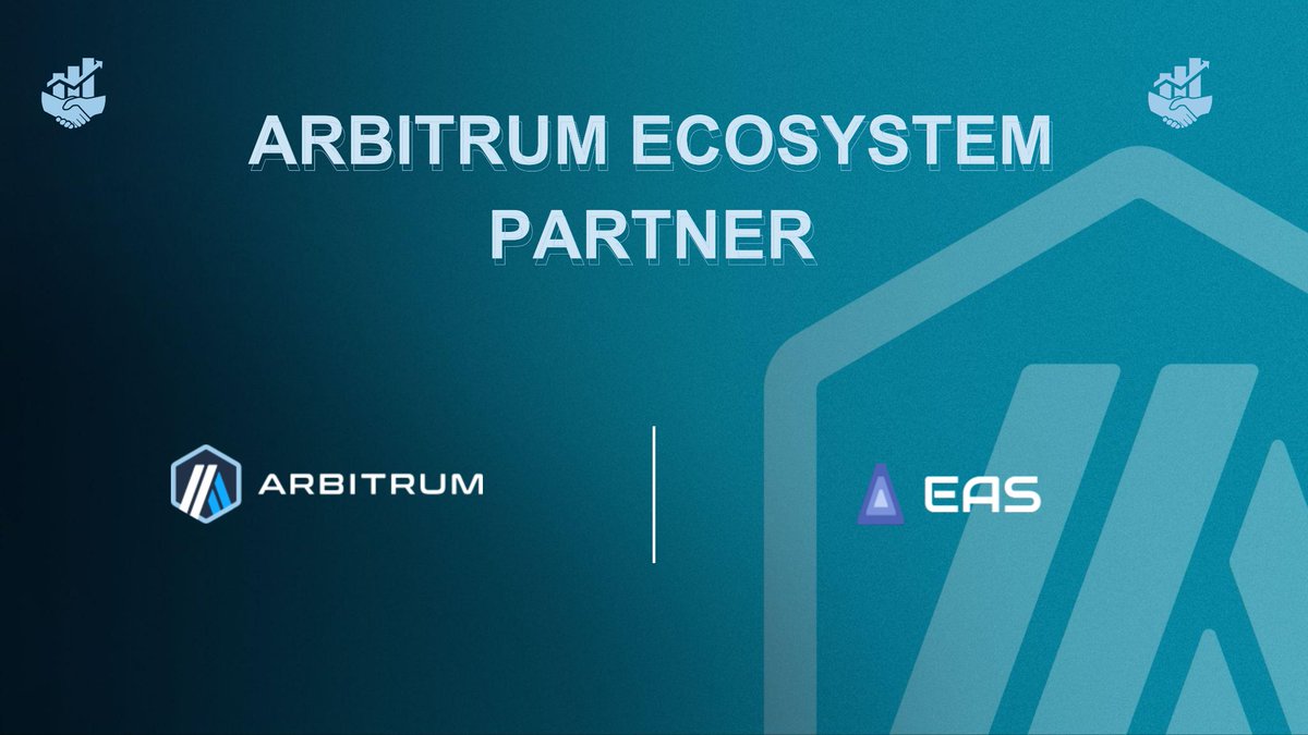 ArbitrumKano's tweet image. Day 75 of My #BuildOnArbitrum Shout-out 💕

Today, I’m spotlighting Ethereum Attestation Service (@eas_eth), a public good infrastructure running on @arbitrum One and Arbitrum Nova that enables anyone to create, verify, and trust onchain/offchain attestations about anything.

Why…