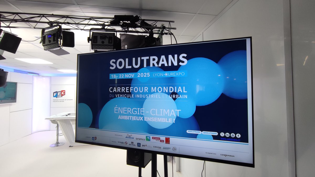 🚨 Replay conférence de presse SOLUTRANS 2025 !

(Re)découvrez les dernières innovations et tendances qui seront présentées lors de SOLUTRANS 2025.

𝗖𝗹𝗶𝗾𝘂𝗲𝘇 𝗶𝗰𝗶 𝗽𝗼𝘂𝗿 𝘃𝗼𝗶𝗿 𝗹𝗲 𝗿𝗲𝗽𝗹𝗮𝘆 : bit.ly/4c1ZcEl