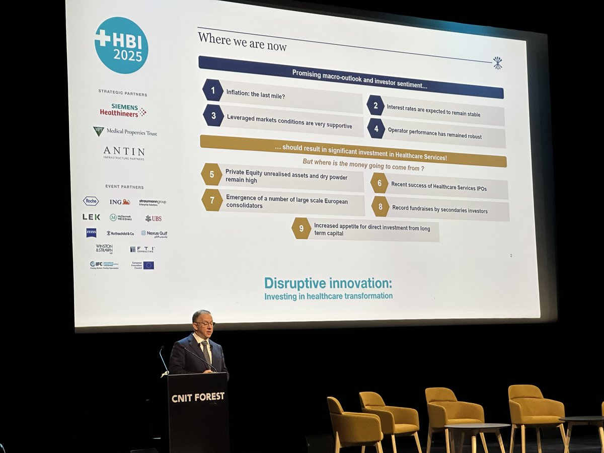 Mat_Guc's tweet image. Health Business International conference in Paris
Change of perspective on health care, financial models and opportunities for collaboration between academic public, and private sectors