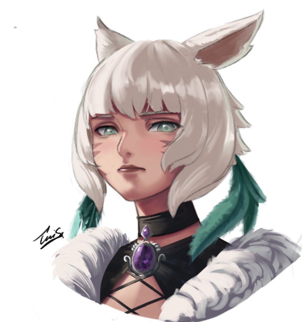 Trishytrashy07's tweet photo. #FFXIVART #FFXIV  Yshtola Study <3 https://t.co/bs1HnrguqO