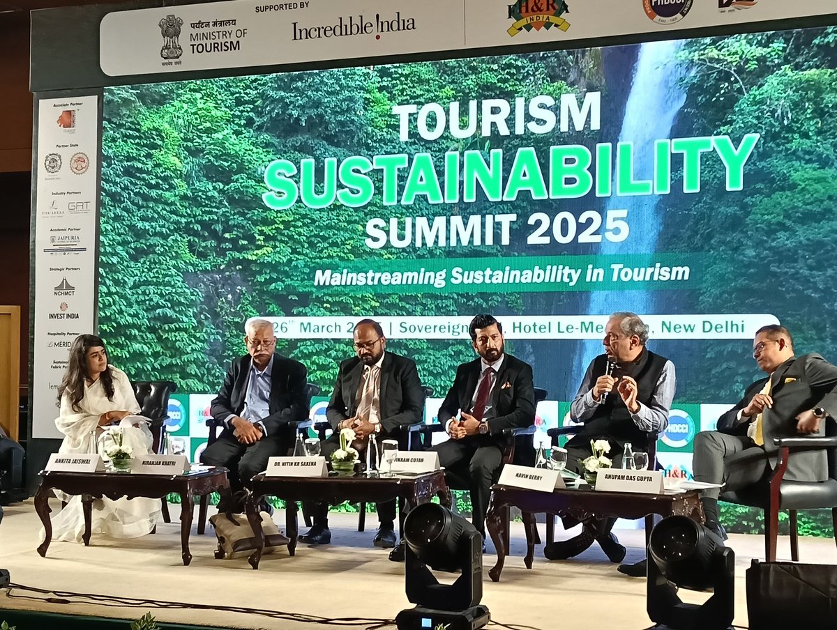 At the 2nd #Tourism Sustainability Summit 2025, panelists in "Reimagining Tourism - Towards a Regenerative and Sustainable Future" shared innovative solutions to restore nature, empower communities, and drive #sustainable impact.

#SustainableTourism #summit
#RegenerativeTravel