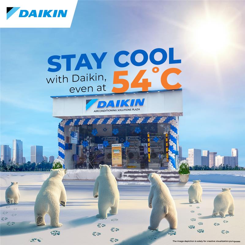 DaikinIndia's tweet photo. Beat the ❄️heat with Daikin! Experience advanced cooling technology that takes CARE of you even at 54°C.
#Daikin #DaikinIndia #energysaving #DaikinAC #InnovatingForChange #technology #InnovatingGoodness #airconditioning #care #SwitchOnCare #TheAirSpecialist https://t.co/ttu0ZyGLbX