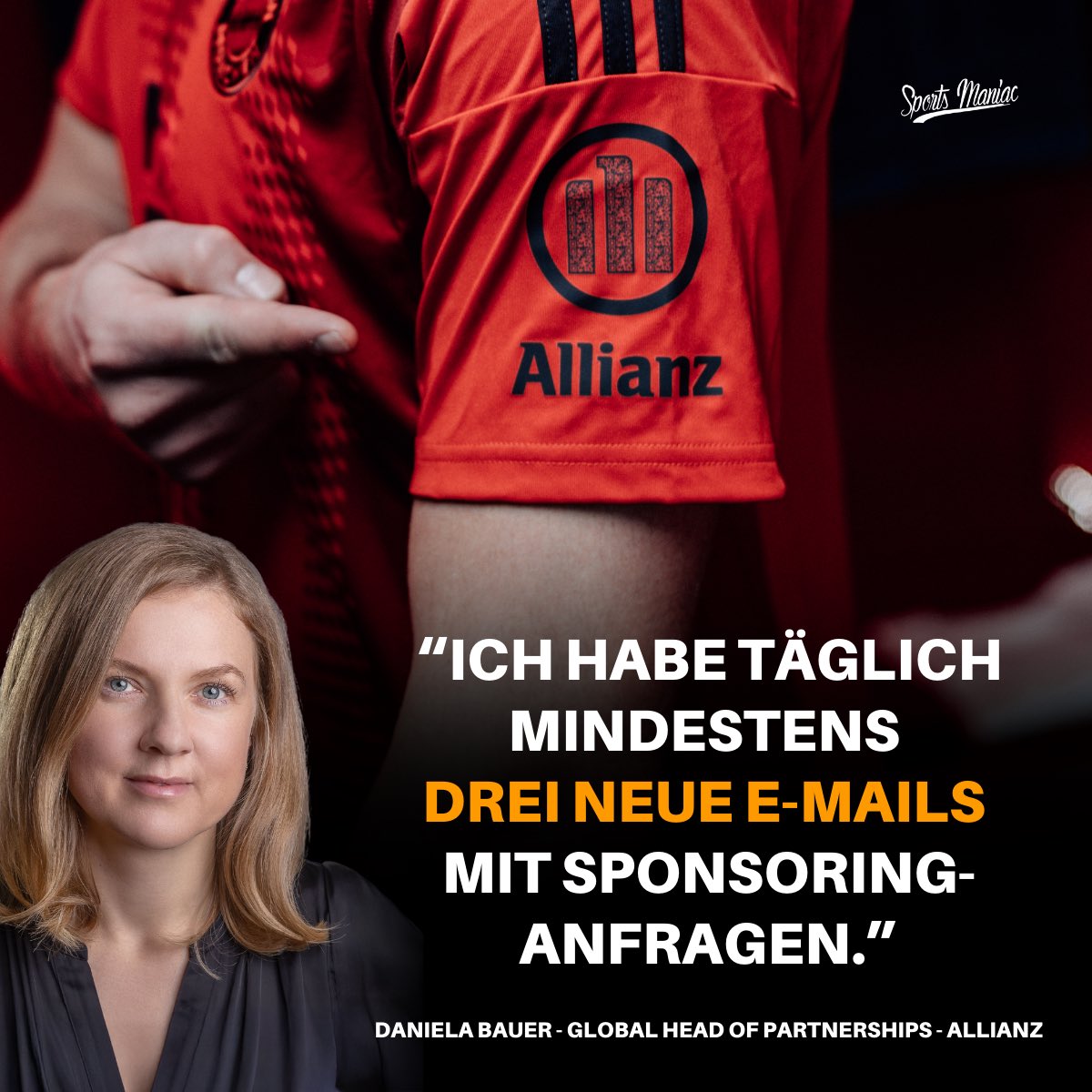 Wie managt man ein globales #Sponsoring in 70 Märkten?

Daniela Bauer, Global Head of Partnerships bei der <a href="/Allianz/">Allianz</a>, macht genau das. 

Wie ihr das gelingt, hörst du im <a href="/SportsManiacDE/">Sports Maniac Podcast</a> Podcast 👇

sportsmaniac.de/489-x