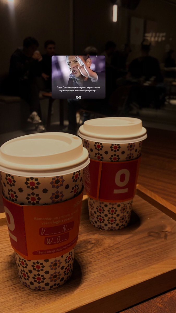 Öyle dedin de canımız çekti :) 
#EspressoLabboykot #boykot