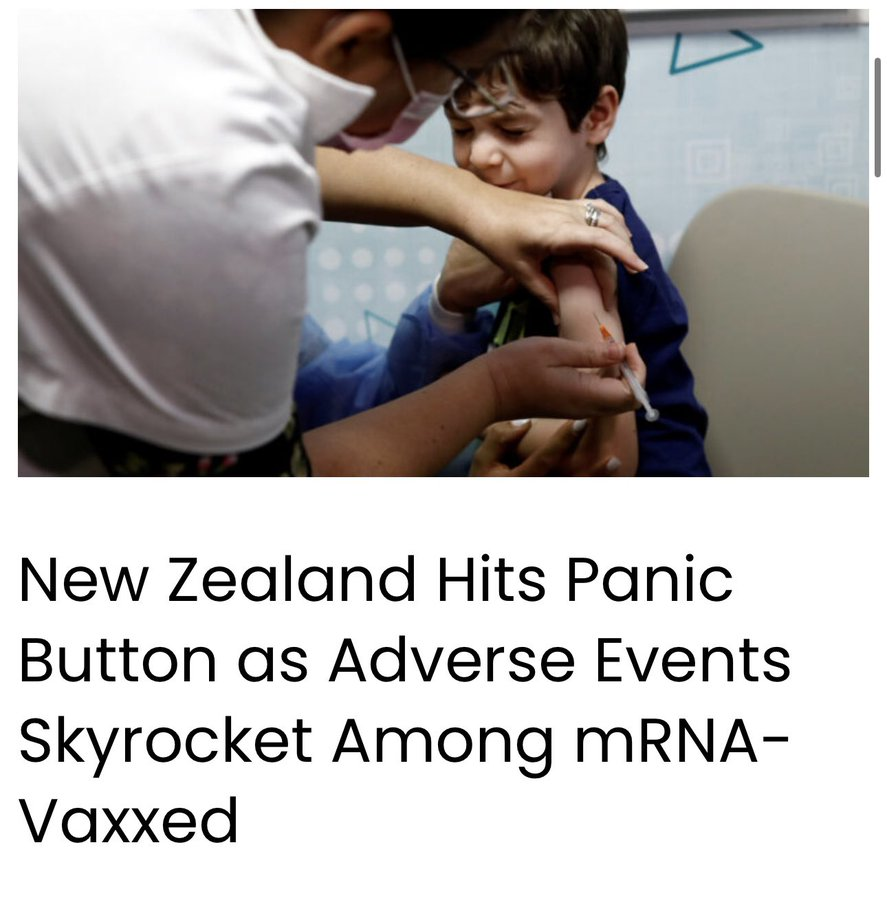 🚨 NEW ZEALAND’S VACCINE NIGHTMARE — PUBLIC HEALTH COLLAPSING 🚨

🔴 Once hailed as a “Covid success story,” New Zealand is now facing a stomach-churning public health crisis.

🔴 After a mass vaccination campaign delivering 260.78 doses per 100 people, the nation is now one of