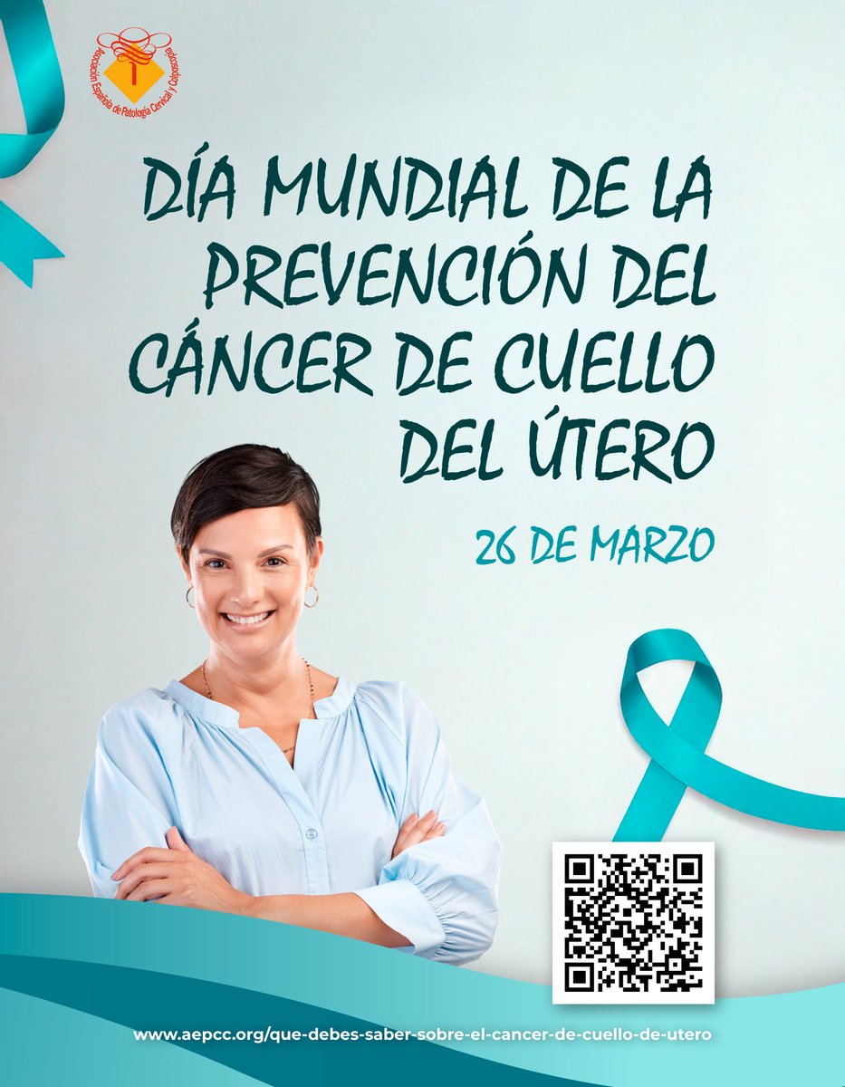 📢 Hoy celebramos el Día Mundial de la Prevención del Cáncer de cuello de útero.

Luchemos por conseguir las metas indicadas por la OMS:
🔸90% vacunadas
🔸70% cribadas
🔸90% tratadas

#26demarzodíadelaprevencióndelcáncerdecuellouterino #AEPCC #prevención