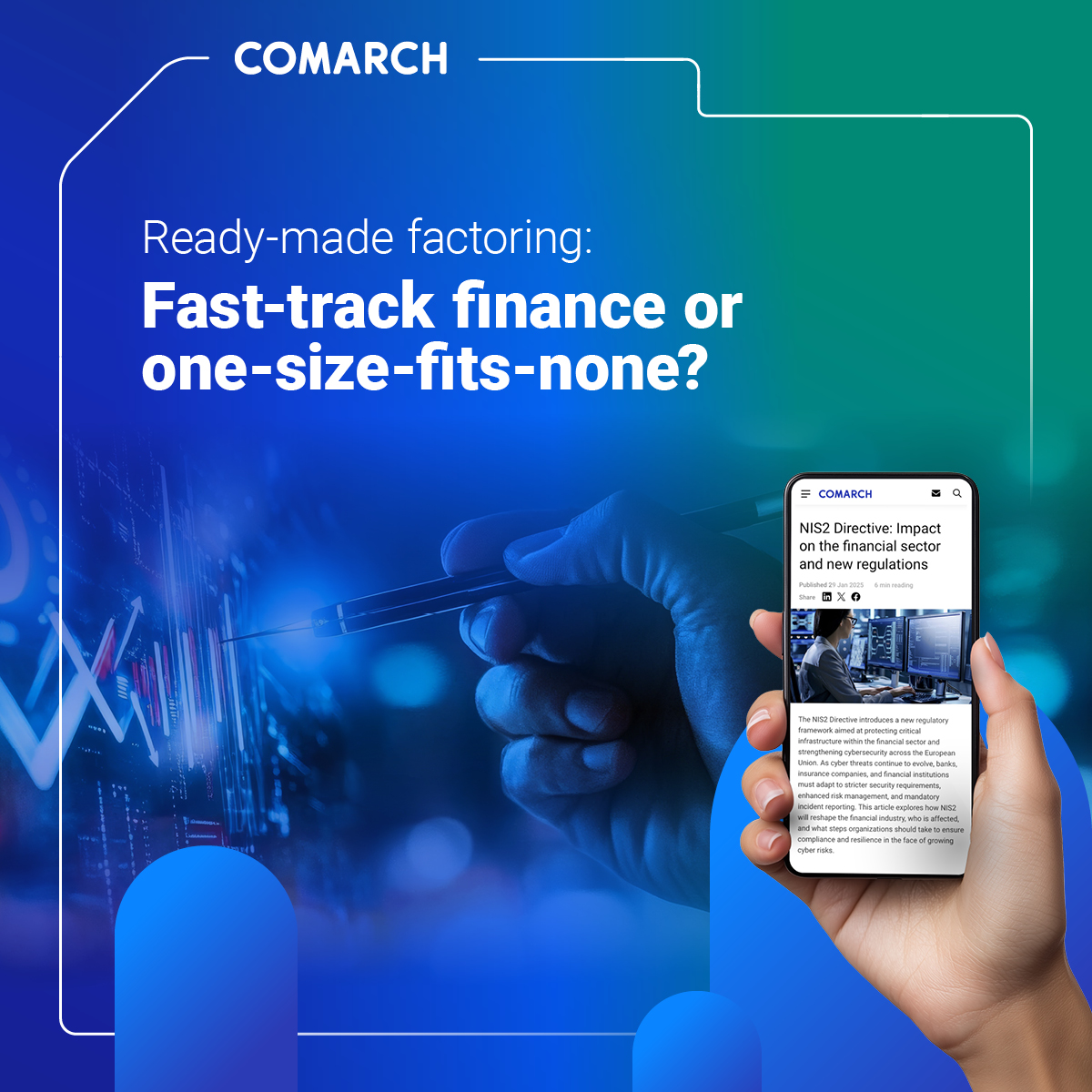 Ready-made factoring software – fast implementation or a compromise on flexibility?
Are off-the-shelf IT solutions the best choice for banks and financial institutions? Find out in the article!
loom.ly/NuKWAlY