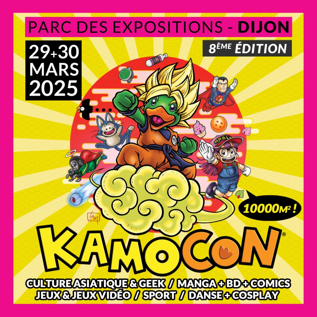 @kamoconofficiel, l'incontournable salon des amoureux de la culture #geek et asiatique revient les 29 &amp; 30 mars 2025 à Dijon Bourgogne Events - Parc des Expositions et Congrès de Dijon  !
+ d'infos 👉kamocon.fr
#Manga #Bd #Comics #Jeuxvideo #animation #kpop #cosplay