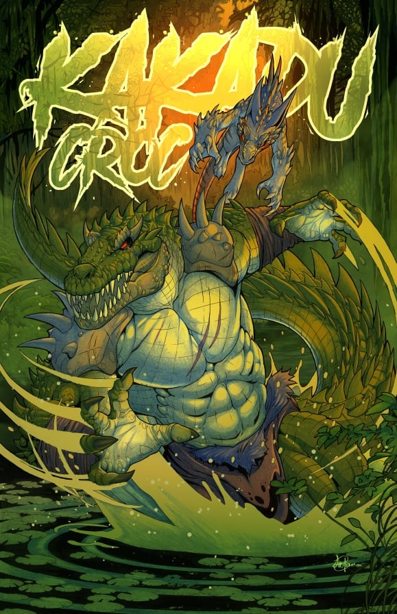 💥 INTRODUCING: KAKADU CROC! 💥
What do you get when you mix savage mutant warriors, over-the-top action, and a deep love for the Aussie outback? The most ferocious comic series of the year! KAKADU CROC is about to tear into the scene—stay tuned for more! 🐊🔥
#KakaduCroc