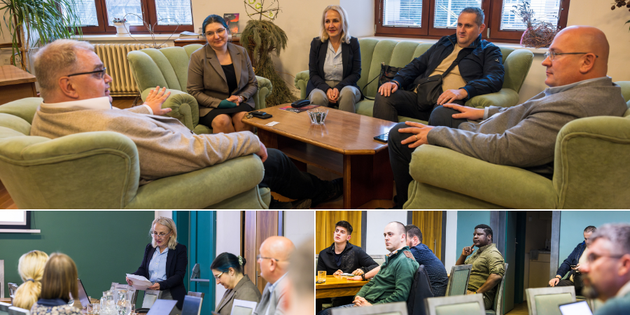 Lesnická a dřevařská fakulta MENDELU (@ldf_mendelu) on Twitter photo V rámci #TydenDiplomacie2025 <a href="/mzvcr/">Ministerstvo zahraničních věcí</a> navštívila <a href="/ldf_mendelu/">Lesnická a dřevařská fakulta MENDELU</a> Adisa Mujkić zástupkyně velvyslankyně Bosny a Hercegoviny v České republice. Hlavní diskutovaná témata: diplomatická praxe a spolupráce fakulty s univerzitami v Bosně a Hercegovině. V rámci #TydenDiplomacie2025 <a href="/mzvcr/">Ministerstvo zahraničních věcí</a> navštívila <a href="/ldf_mendelu/">Lesnická a dřevařská fakulta MENDELU</a> Adisa Mujkić zástupkyně velvyslankyně Bosny a Hercegoviny v České republice. Hlavní diskutovaná témata: diplomatická praxe a spolupráce fakulty s univerzitami v Bosně a Hercegovině.