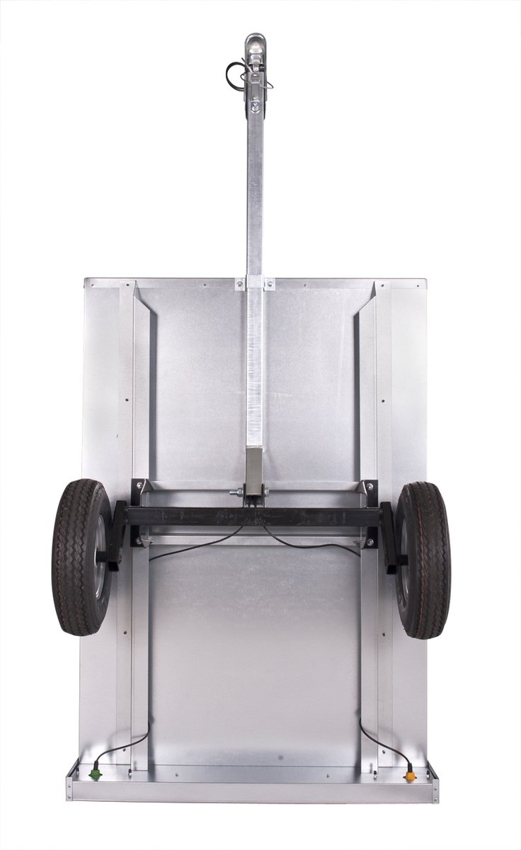 Neptun Anhänger City N5-145 city
•Handlicher Helfer für die Stadt, der wenig Platz beansprucht.
•Platzsparend vertikal zu verstauen. Sogar die Deichsel lässt sich lösen. 
Gesamtgewicht: 400 kg
Nutzlast: 330 kg
Innenabmessungen: 145 x 98 x 30 cm
Bereifung: 8 ?
Achsen: 1